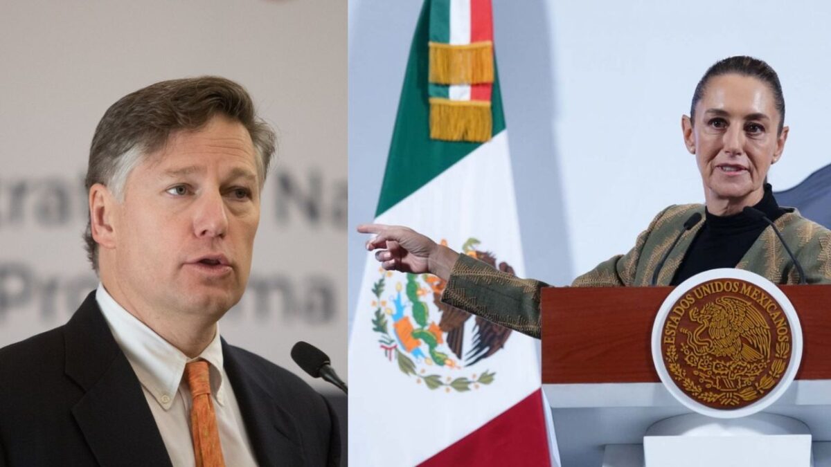 La presidenta Claudia Sheinbaum consideró como bueno que Cristopher Landau, participe en las negociaciones sobre la entrega de agua a EU.