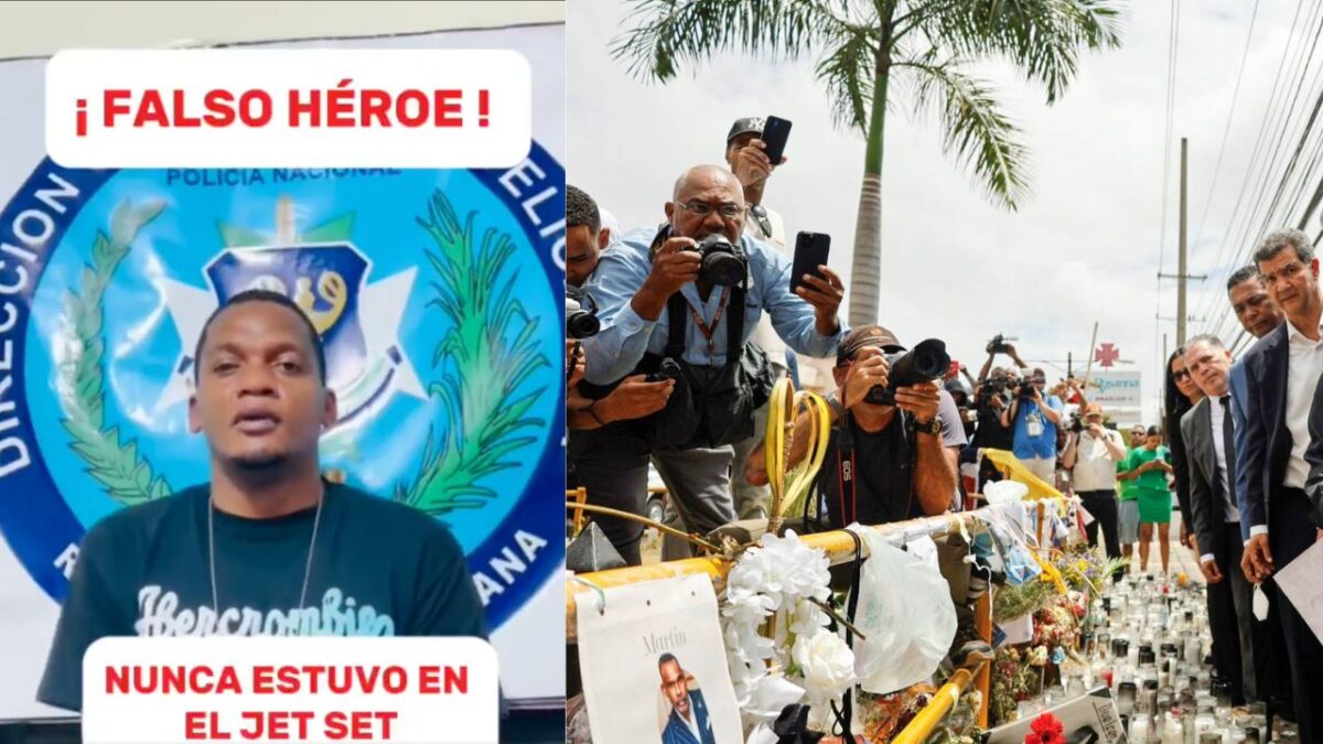 En República Dominicana detuvieron a un hombre acusado de actuar como falso héroe en el rescate de sobrevivientes del colapso del Jet Set.