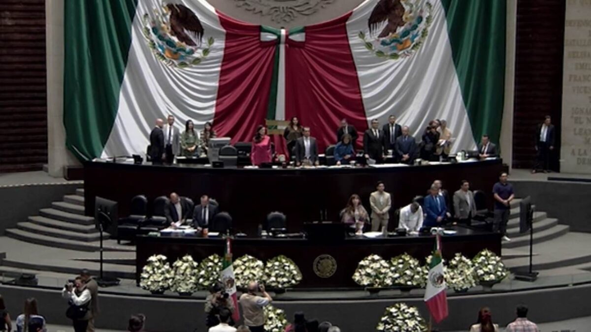 La Cámara de Diputados guardó un minuto de silencio por el fallecimiento de la madre buscadora Teresa González Murillo.