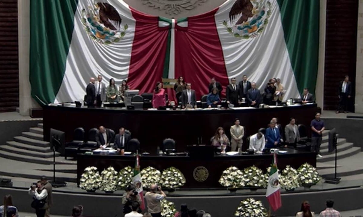 La Cámara de Diputados guardó un minuto de silencio por el fallecimiento de la madre buscadora Teresa González Murillo.