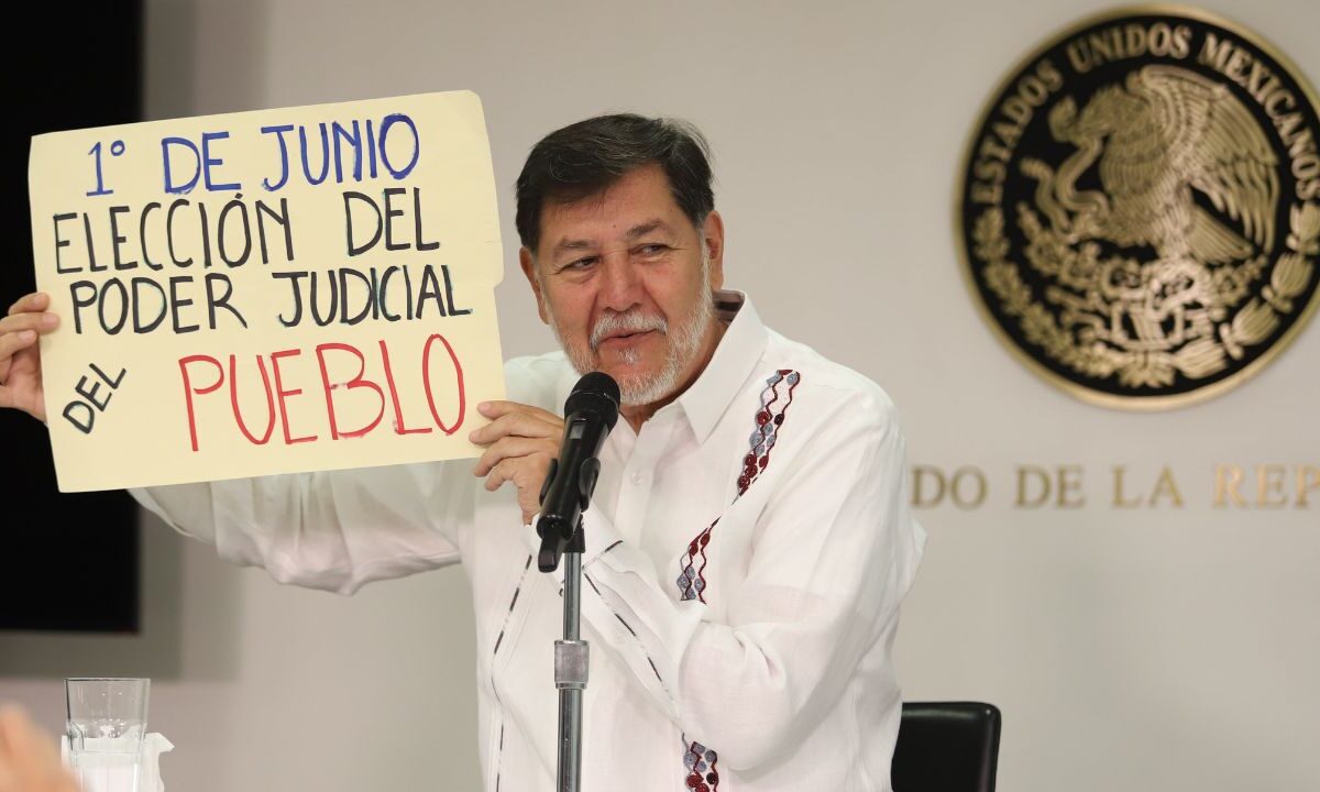La presidenta Claudia Sheinbaum pidió al Tribunal que imponga medidas precautorias contra los contendientes ligados con el crimen