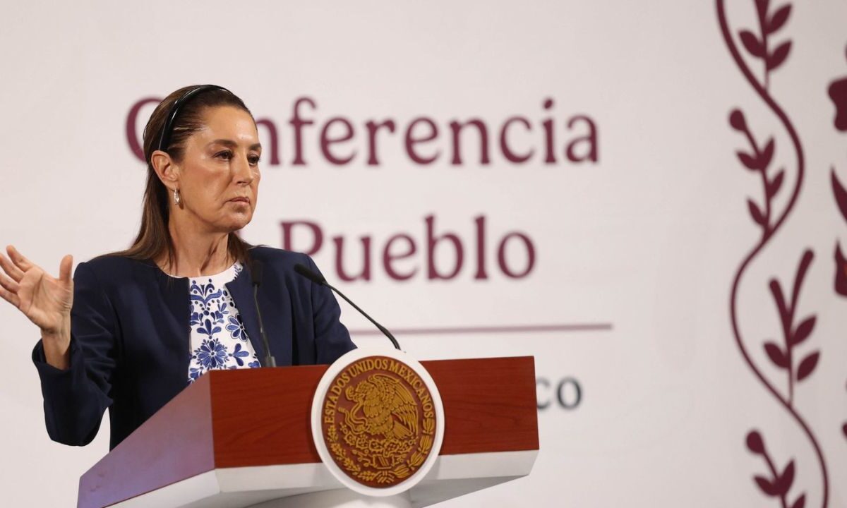 Claudia Sheinbaum en la Mañanera