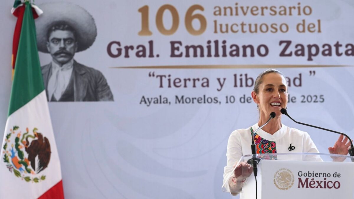 Sheinbaum resalta papel de la mujer en la Revolución y tenencia de la tierra