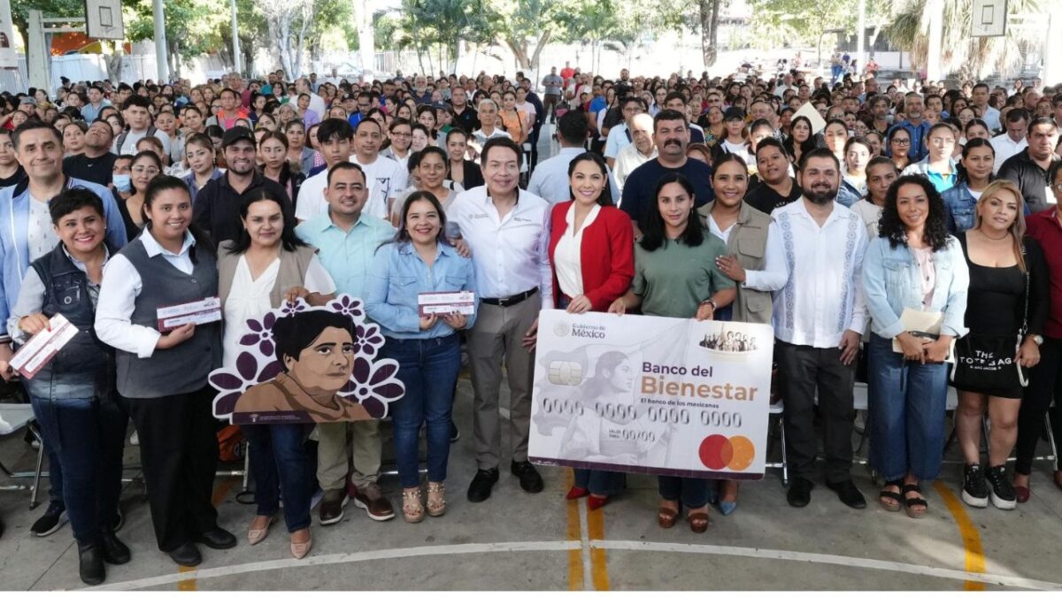 El titular de la SEP, Mario Delgado resaltó la importancia de la Beca Rita Cetina para acabar con las barreras educativas en el país.