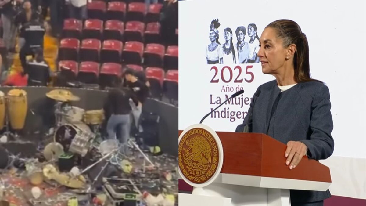 Condena Sheinbaum violencia en show de Luis R Conriquez