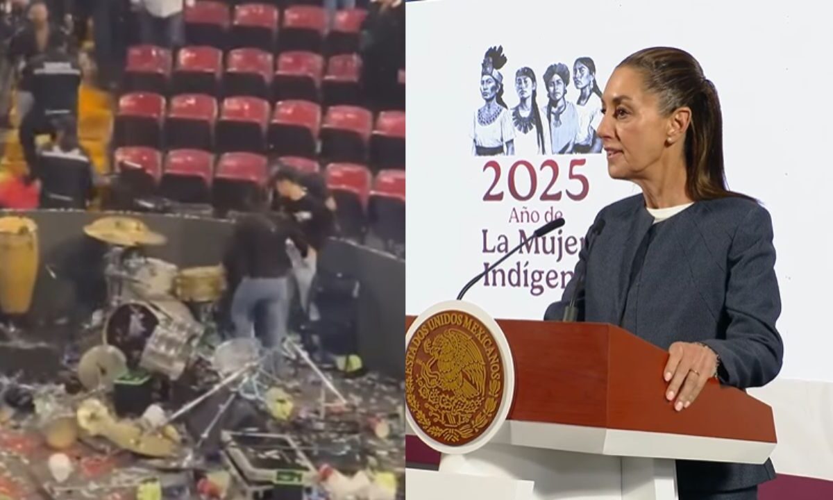 Condena Sheinbaum violencia en show de Luis R Conriquez