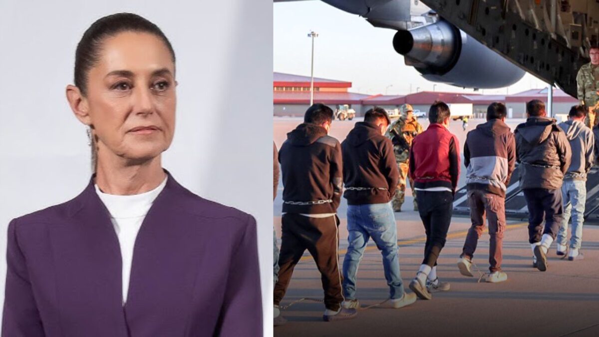 Por razones humanitarias, México recibe a extranjeros deportados por EU: Sheinbaum