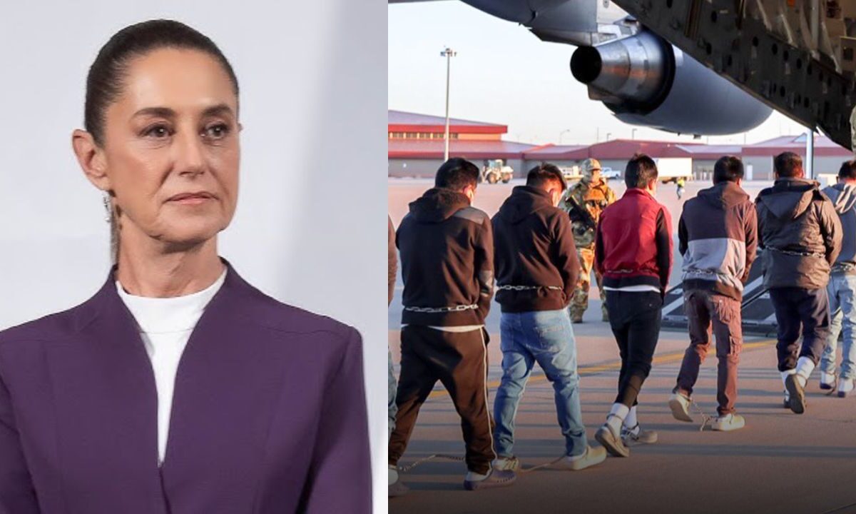 Por razones humanitarias, México recibe a extranjeros deportados por EU: Sheinbaum