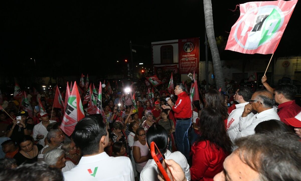 En arranque de campañas, pide PRI ejercer voto útil en Veracruz