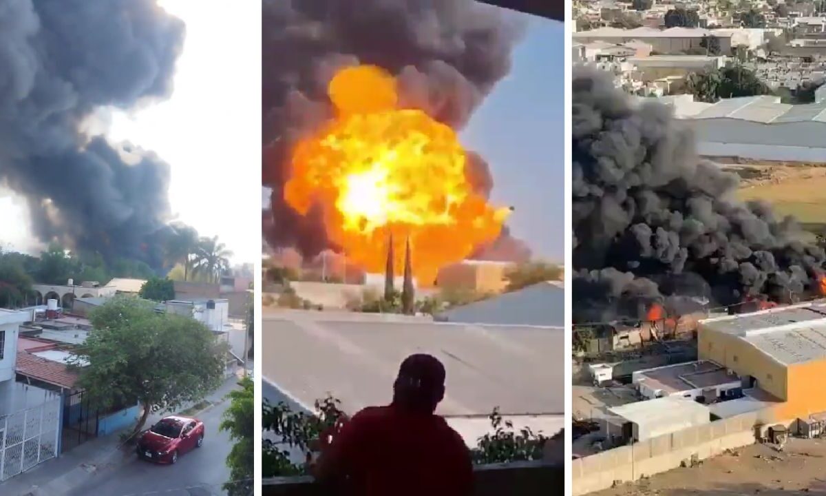 Fábrica de aerosoles y químicos registra explosiones e incendios en Tlaquepaque; reportan 9 heridos.