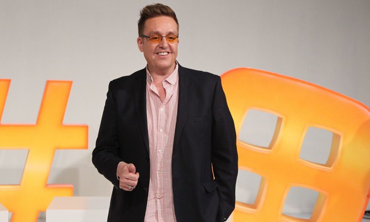Daniel Bisogno en un promocional del programa Ventaneando.