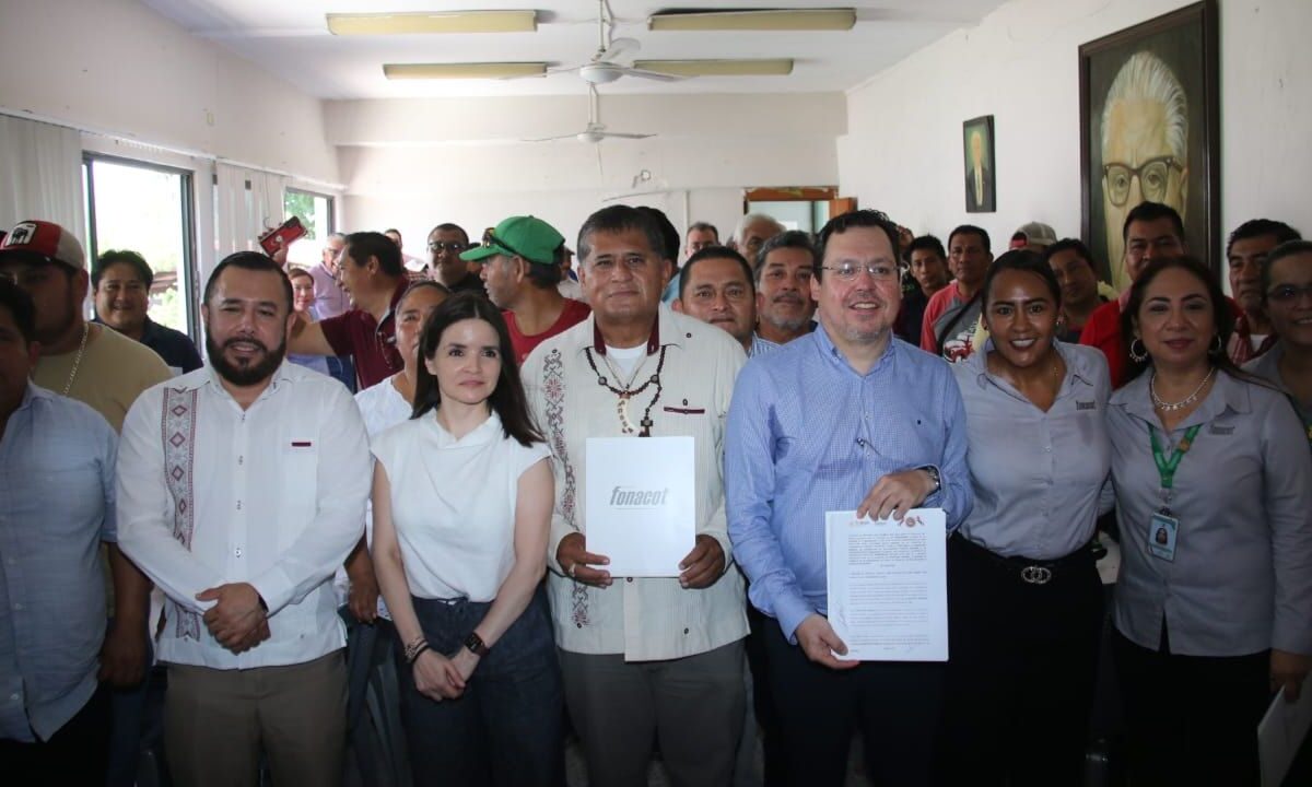 Fonacot firmó convenios para que más trabajadoras y trabajadores en Tabasco tengan acceso a los beneficios que ofrece su crédito.