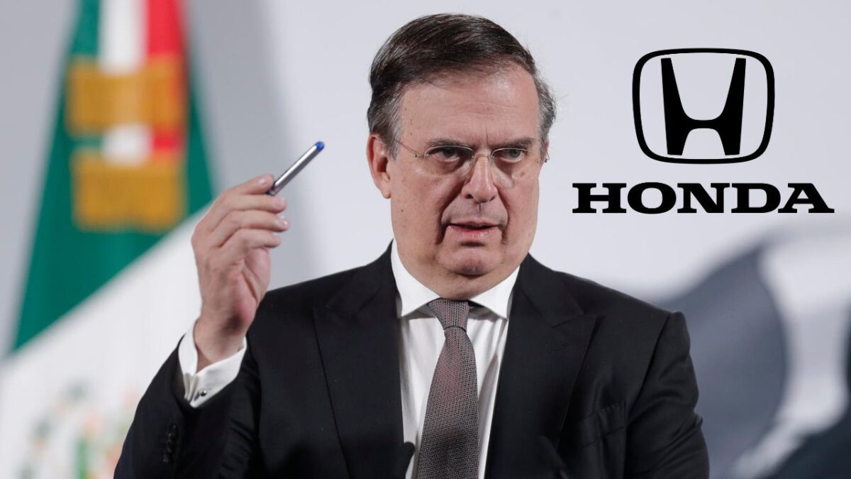 Honda no ha modificado plan de producción en México: Ebrard