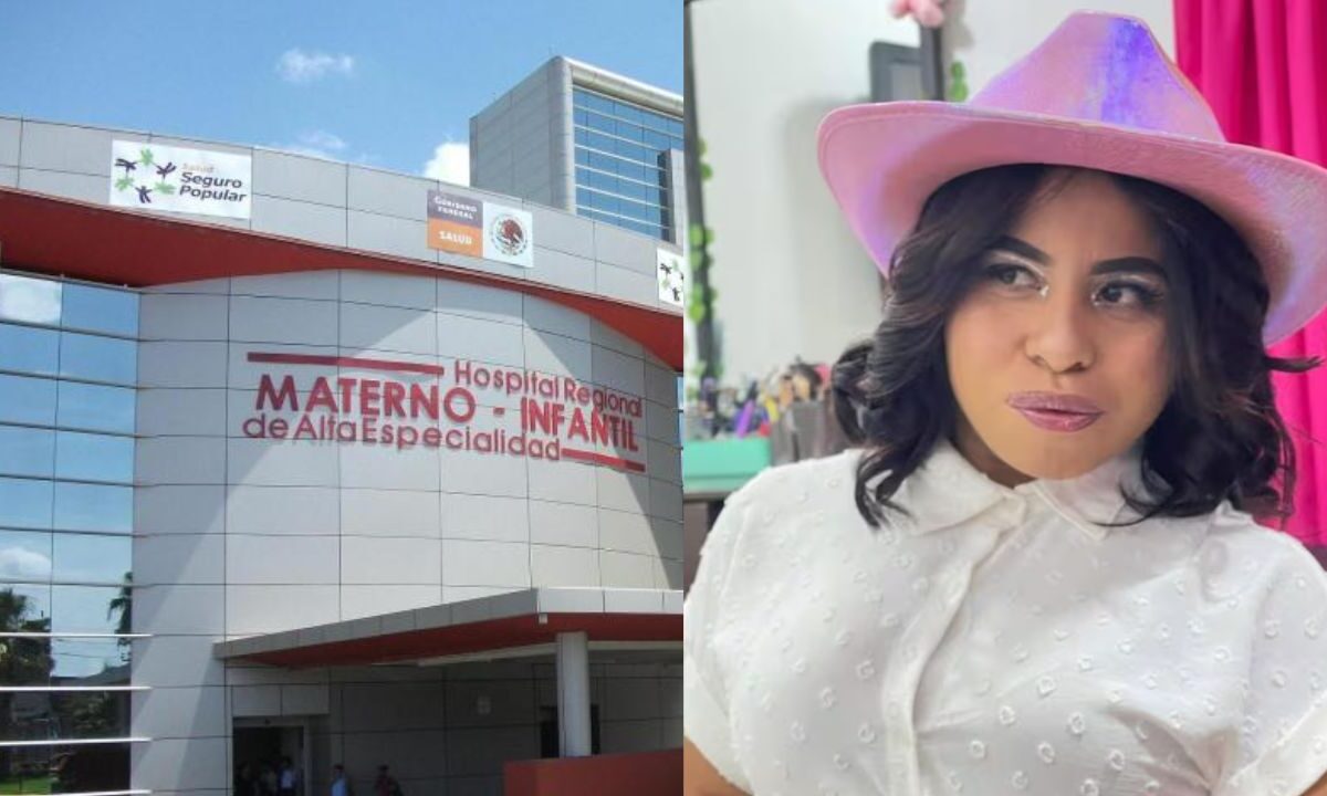 El bebé de Lupita TikTok está internada en el Hospital Infantil de Monterrey
