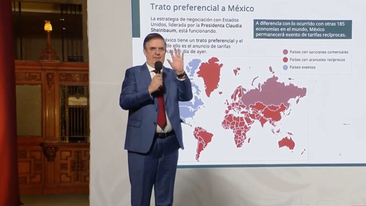 “Hubo trato preferencial” dice Marcelo Ebrard sobre anuncio de aranceles de EU