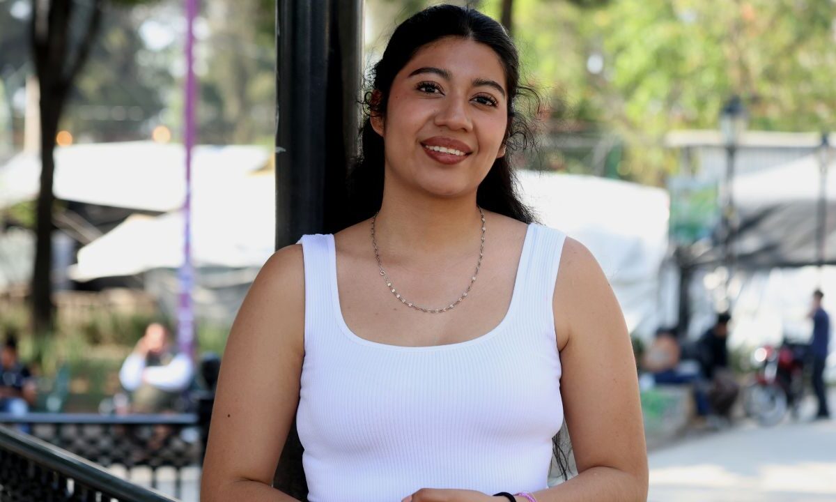 La joven de 22 años comentó que estar en la nueva edición de la Pasión de Cristo le ha permitido refrendar sus valores.