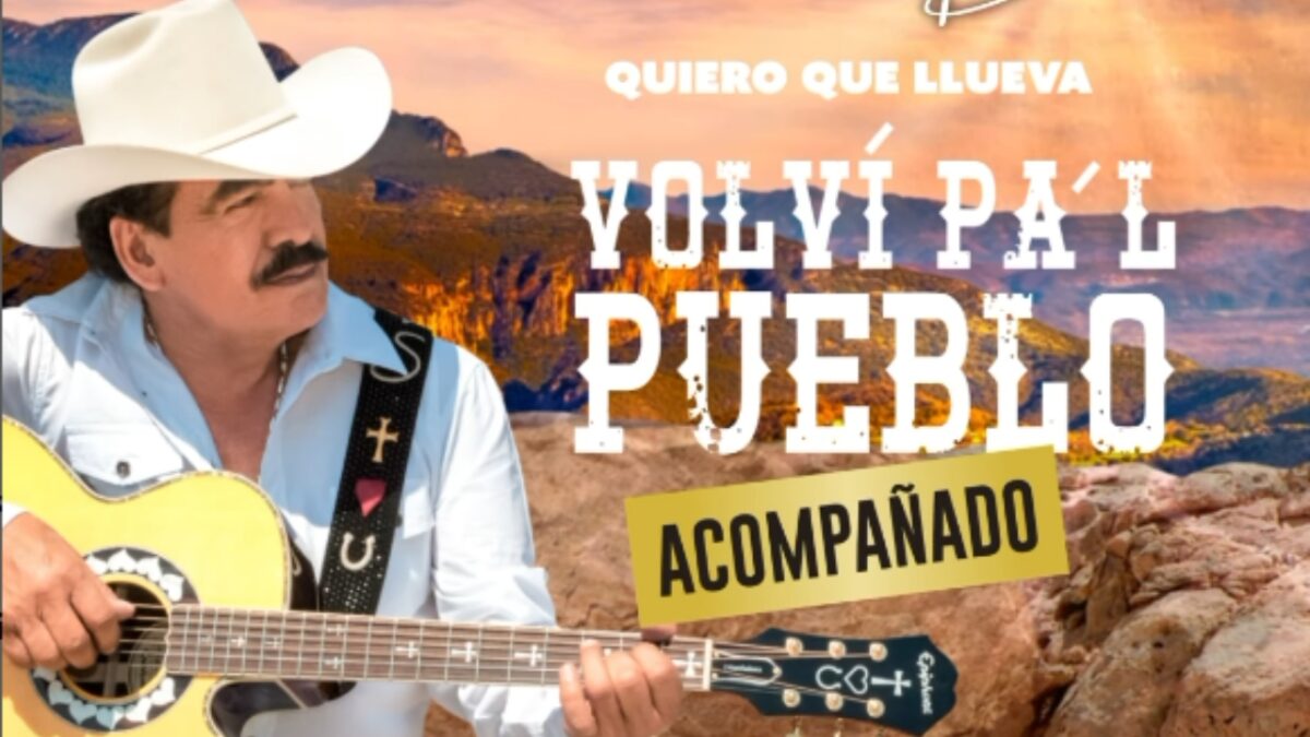 Se estrena "Volví pal pueblo acompañado", nuevo EP de Joan Sebastian
