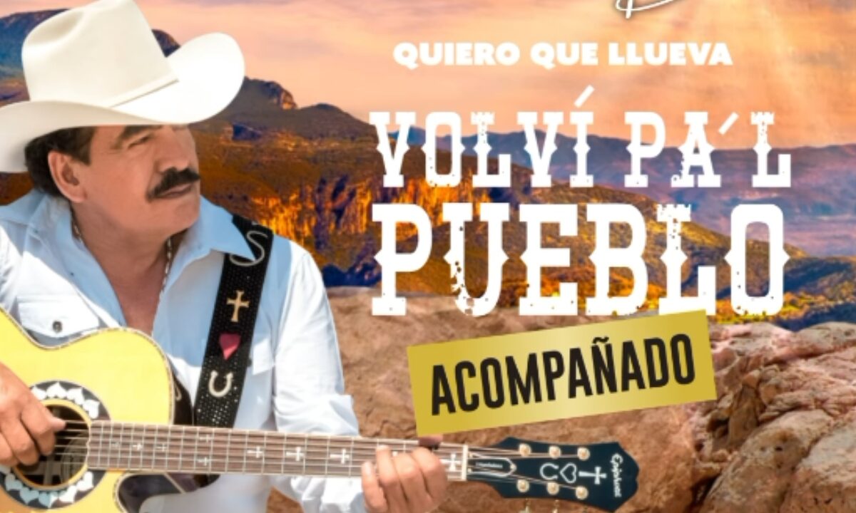 Se estrena "Volví pal pueblo acompañado", nuevo EP de Joan Sebastian