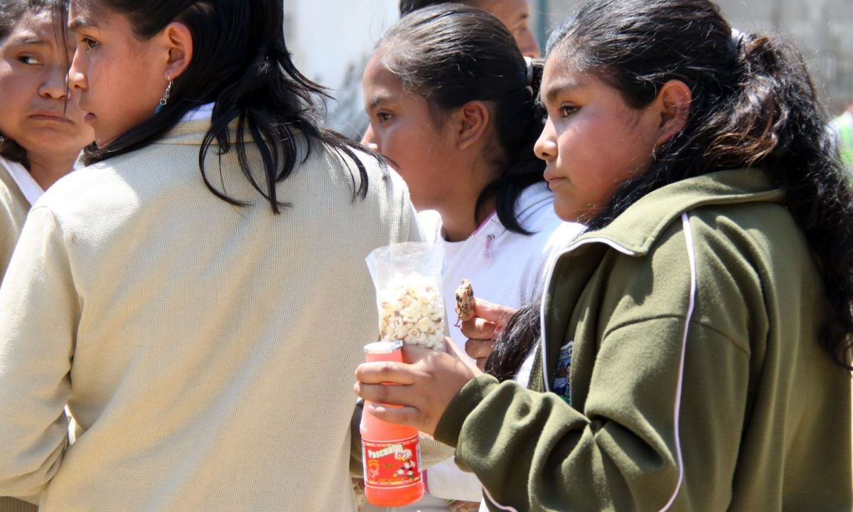 En tienditas ubicadas dentro de los planteles de la capital poblana venden desde dulces hasta botanas, pese a la prohibición de esta comida. 