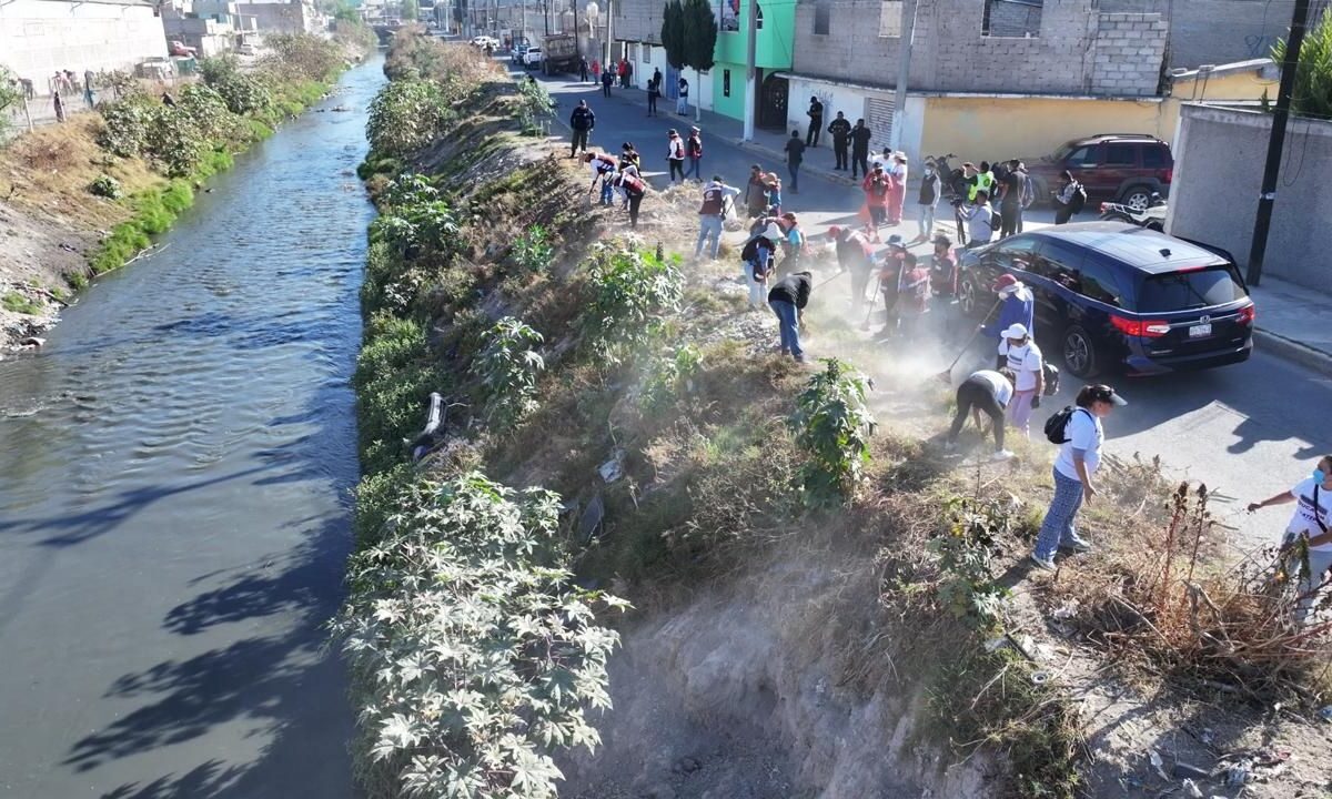 La meta es trabajar en el dren desde Cuautitlán hasta al Gran Canal.