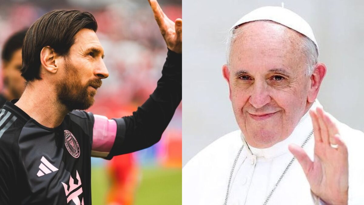 Lionel Messi envió un sentido mensaje de agradecimiento al papa Francisco tras su fallecimiento este lunes a los 88 años.