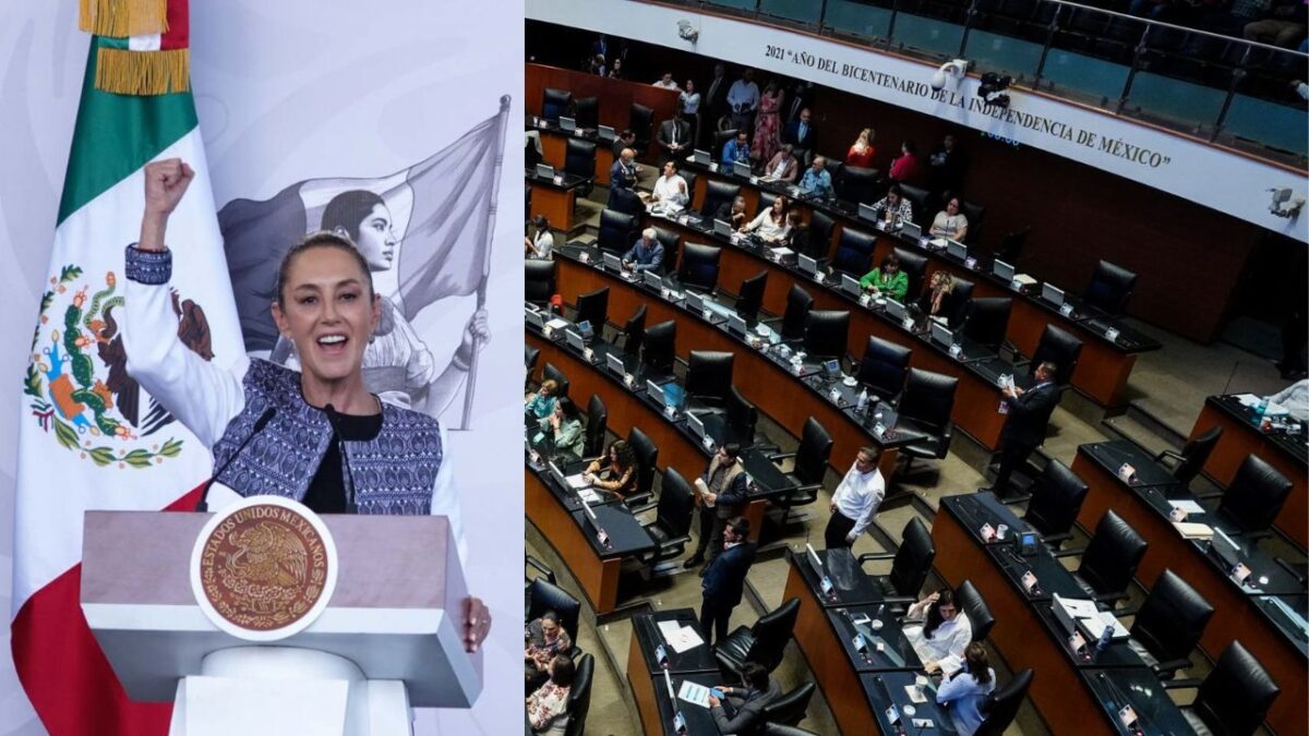 Las bancadas de Morena, PT y Verde respaldaron "irrestrictamente" a la presidenta Claudia Sheinbaum ante los aranceles de Trump.