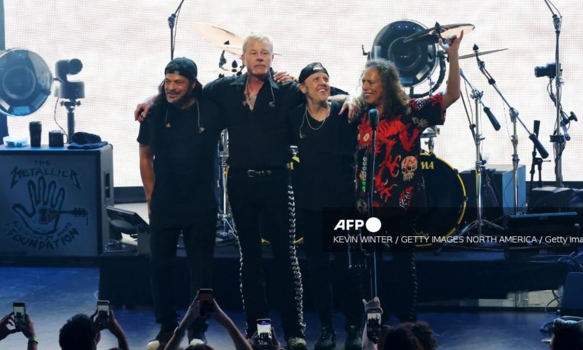 El grupo de rock Metallica dará un concierto en el Gran Premio de Abu Dhabi.