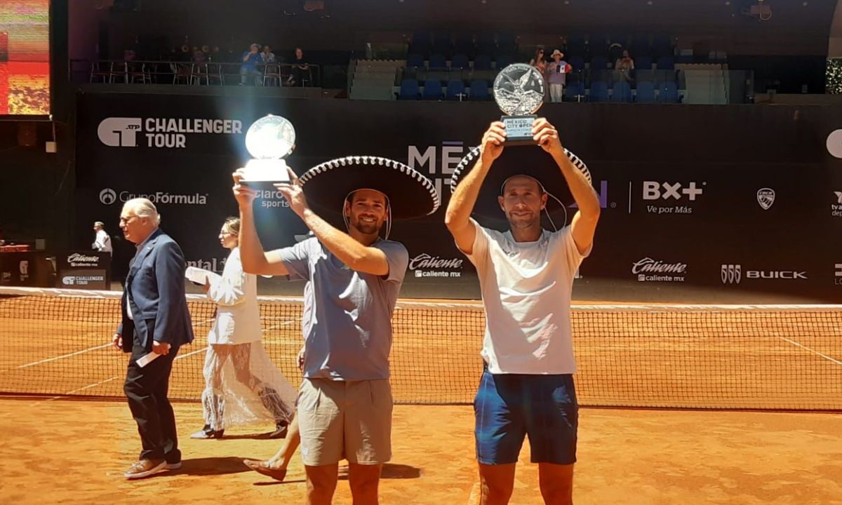 Victoria de Santiago González en el México City Open 2025.