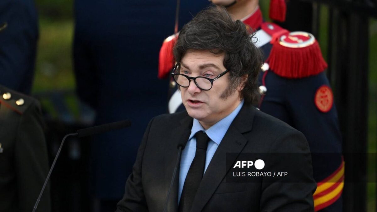 Javier Milei, presidente de Argentina