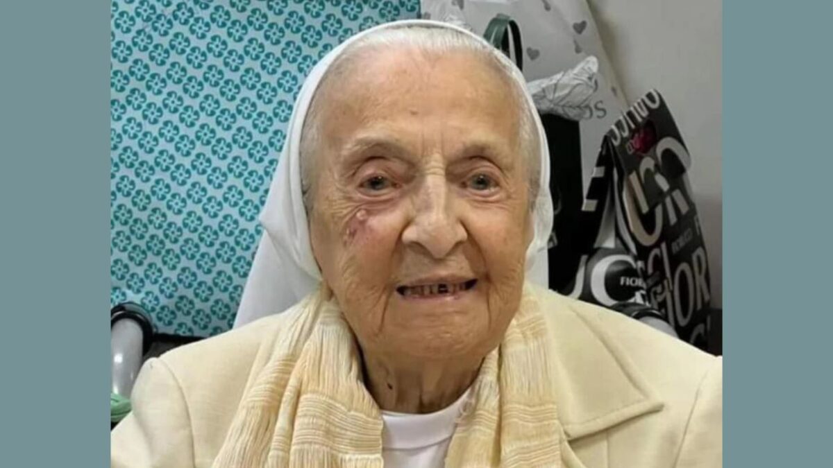 Inah Canabarro, un mujer religiosa catalogada como la persona más longeva del mundo falleció este miércoles a los 116 años en Brasil.