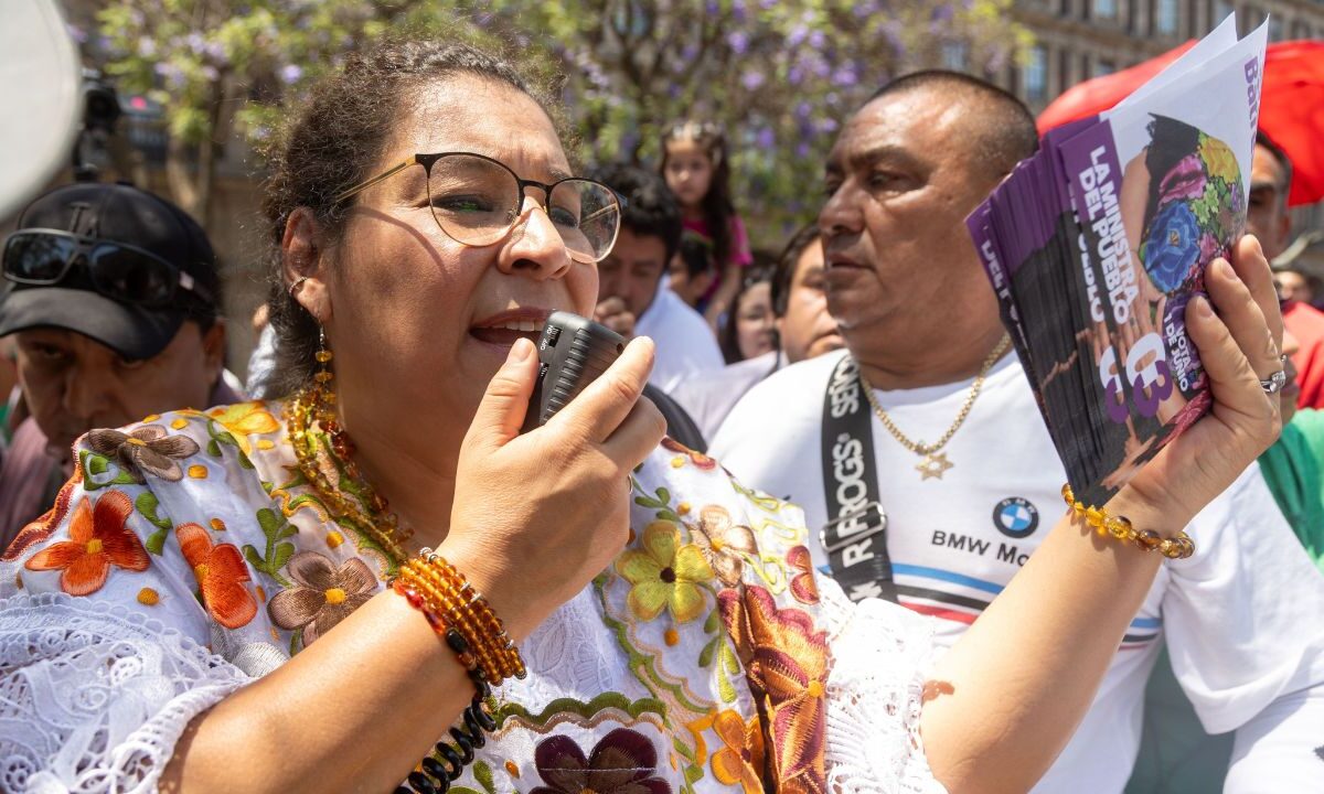 Niegan registro de la marca Ministra del Pueblo a Lenia Batres