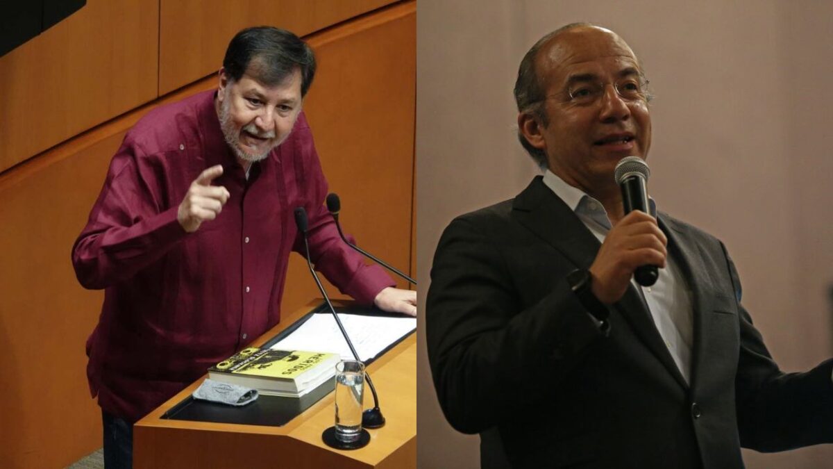 Gerardo Fernández Noroña arremetió contra el expresidente de México, Felipe Calderón, por alabar al fallecido Mario Vargas Llosa.