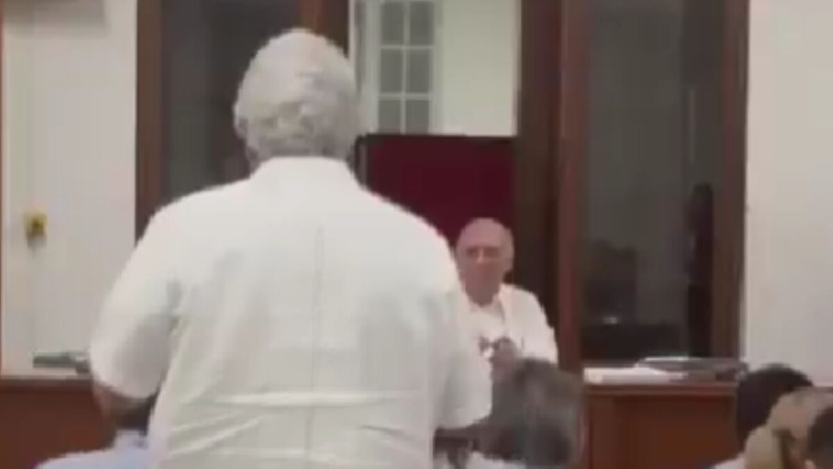Pablo Monroy, ministro en retiro, increpa al ministro de la SCJN, Pérez Dayán, por “candidatos judiciales ligados al narco”.