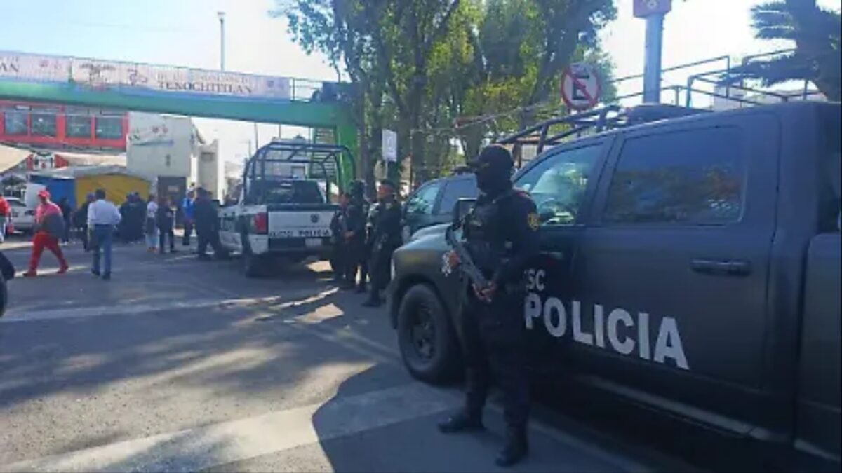 Persecución y balacera en la Morelos