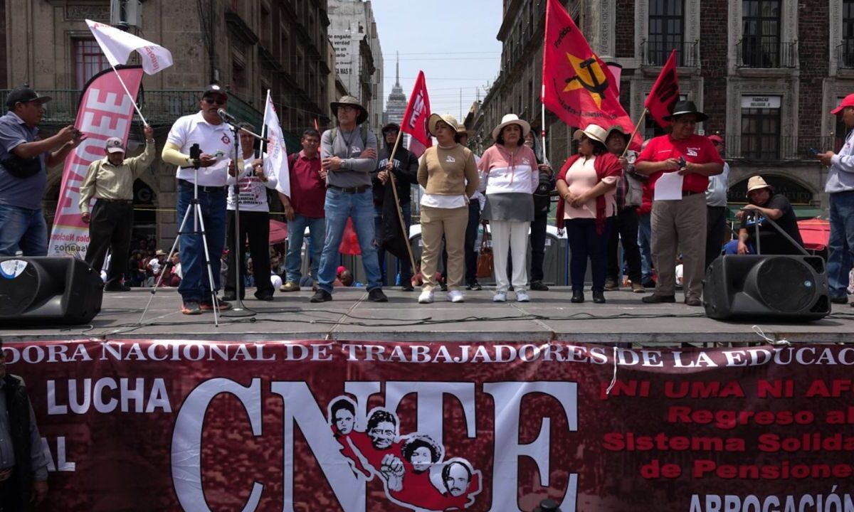La CNTE anunció que alista un paro nacional a pesar de las acciones que ha emprendido la presidenta Sheinbaum para cumplir sus demandas.