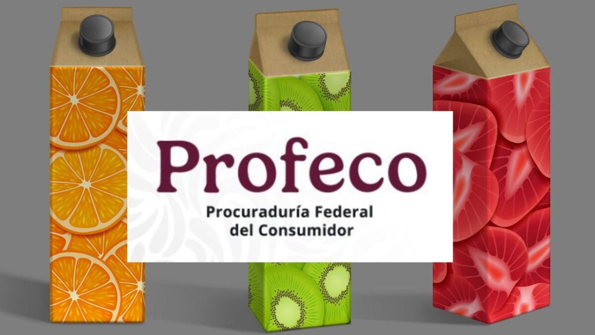 Conoce qué jugos no son recomendados para el consumo en niños por su contenido de edulcorantes según el último estudio de la Profeco.