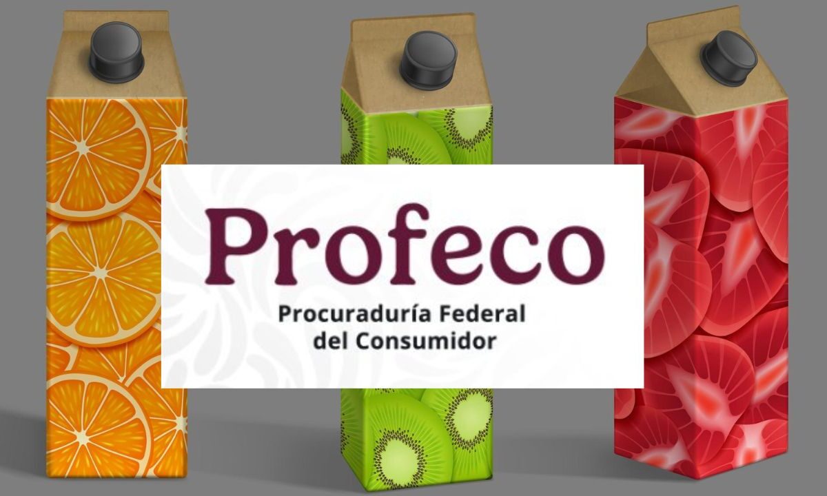 Conoce qué jugos no son recomendados para el consumo en niños por su contenido de edulcorantes según el último estudio de la Profeco.