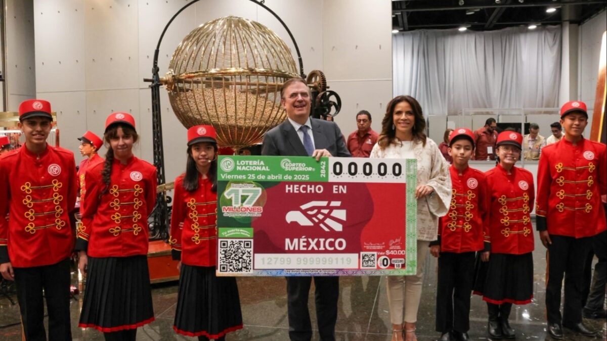 Lotería Nacional y Secretaría de Economía