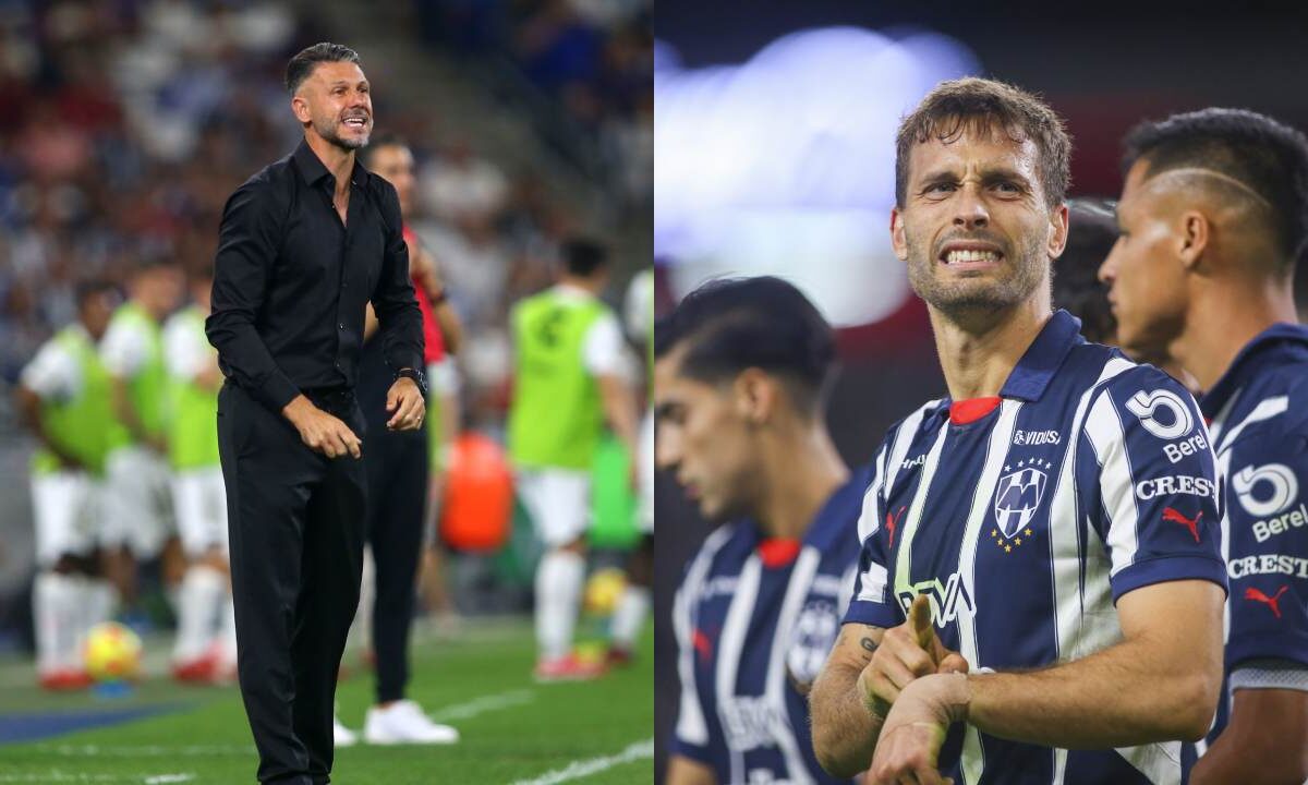 Antes de que Sergio Canales entrara a los vestidores, tras el entrenamiento de Rayados, tuvo una fuerte discusión con Demichelis.