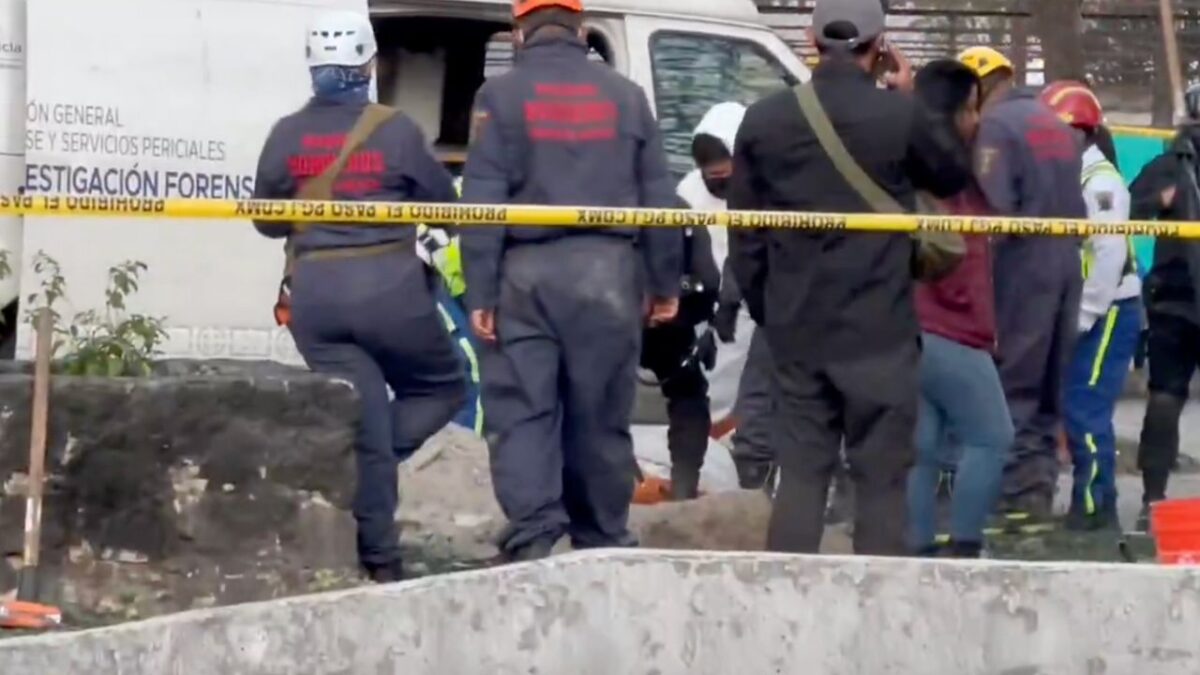 Autoridades capitalinas hallaron los restos de dos personas en una zona que fungió como campamento migrante en la alcaldía GAM en CDMX.