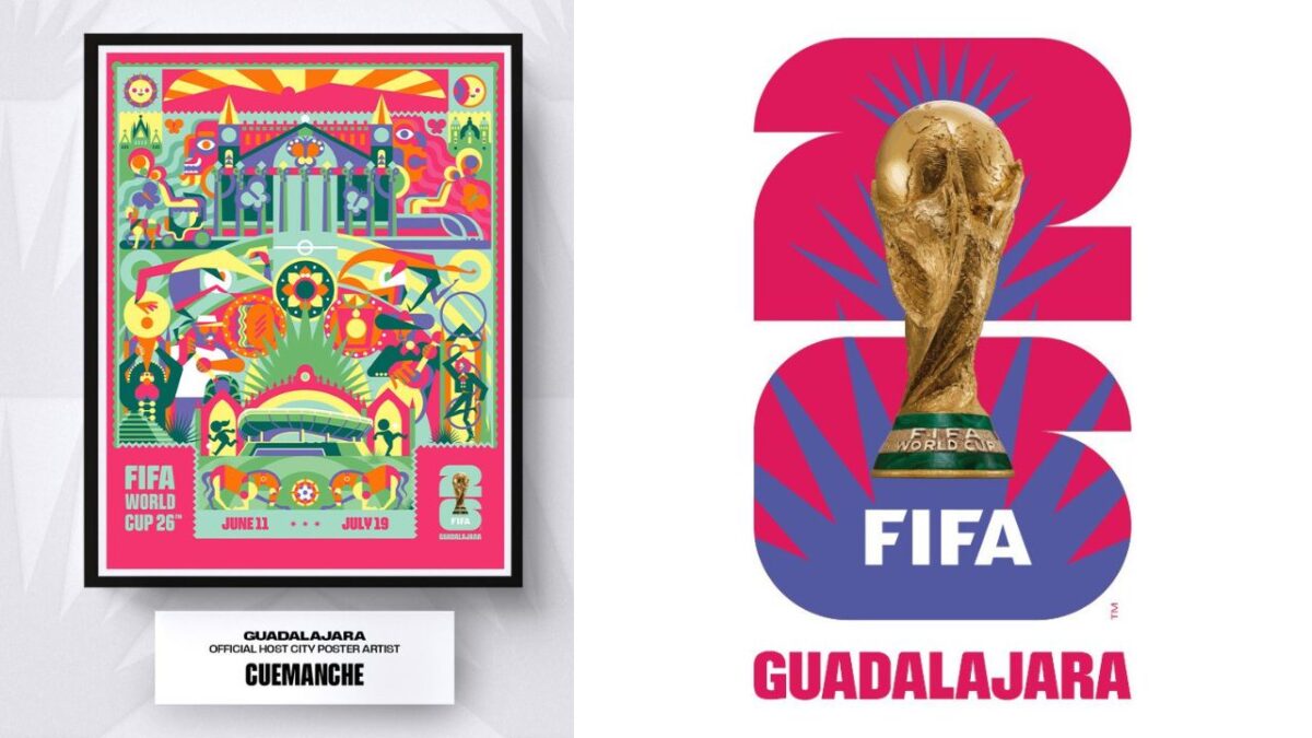 Revelan póster oficial de Guadalajara para el Mundial 2026