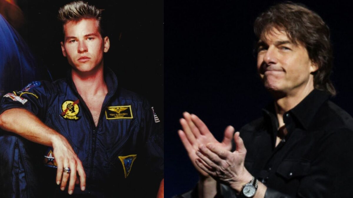 Val Kilmer dio vida a Iceman en la cinta original de Top Gun, la cual lo lanzó a la fama y su personaje volvió en el último título de la saga.