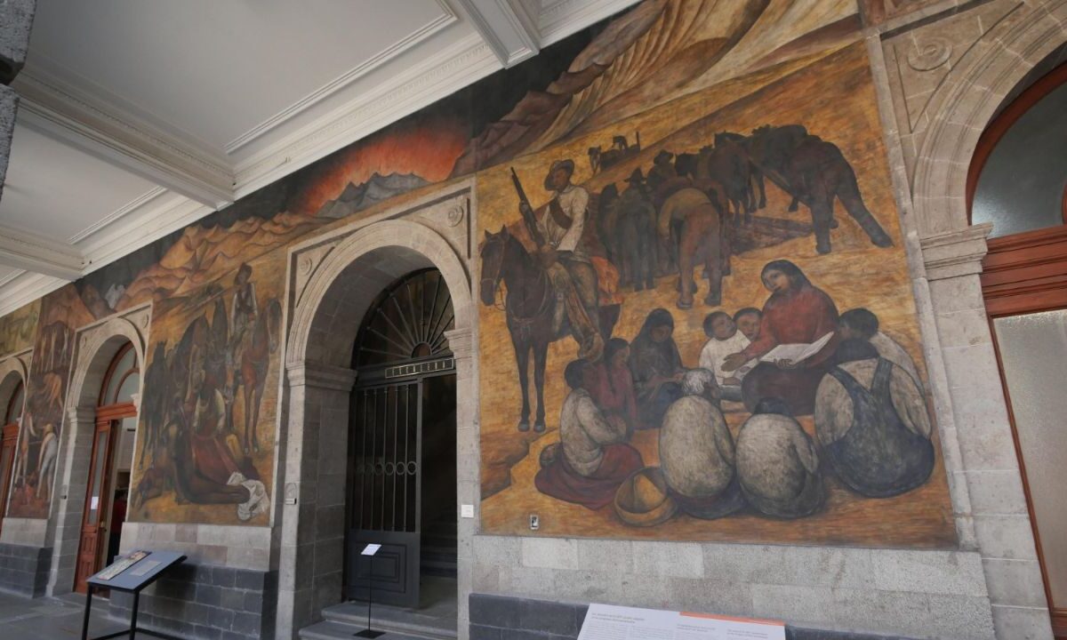 La SEP invita a visitar la obra de Diego Rivera en el Museo Vivo del Muralismo.