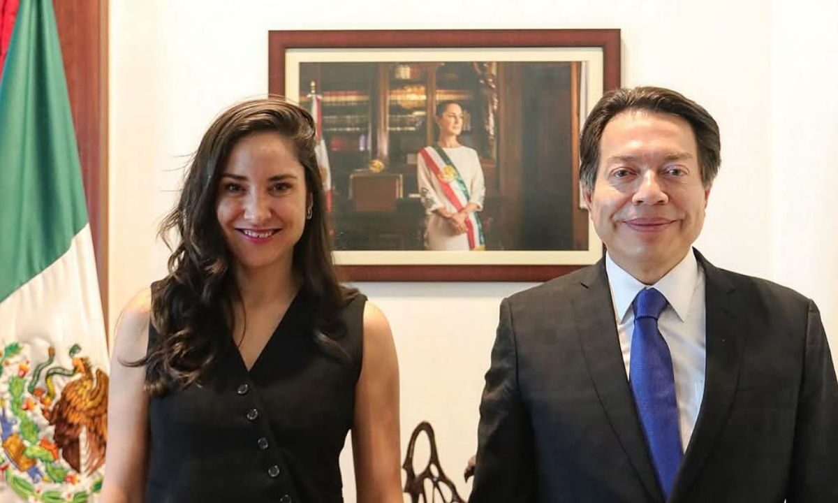 Los secretarios de la SEP, Mario Delgado, y de Cultura, Claudia Curiel, van por cumplir “sueño” de Sheinbaum de crear coros en escuelas públicas.