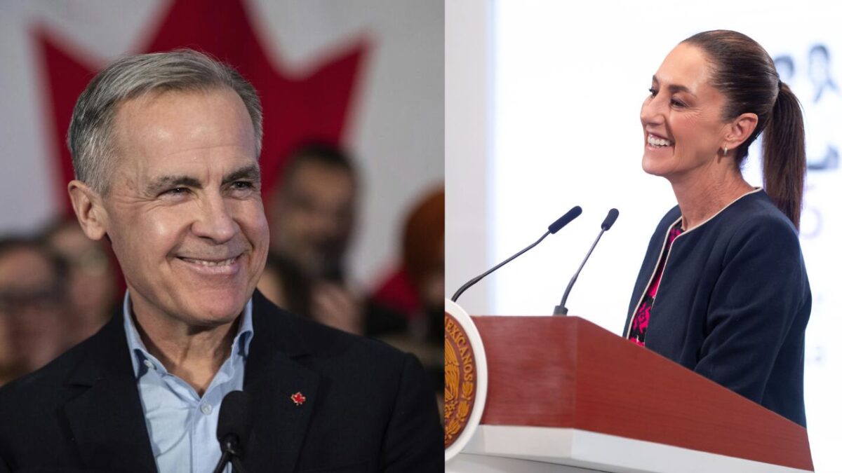 Sheinbaum felicita a Mark Carney por triunfo en elecciones canadienses