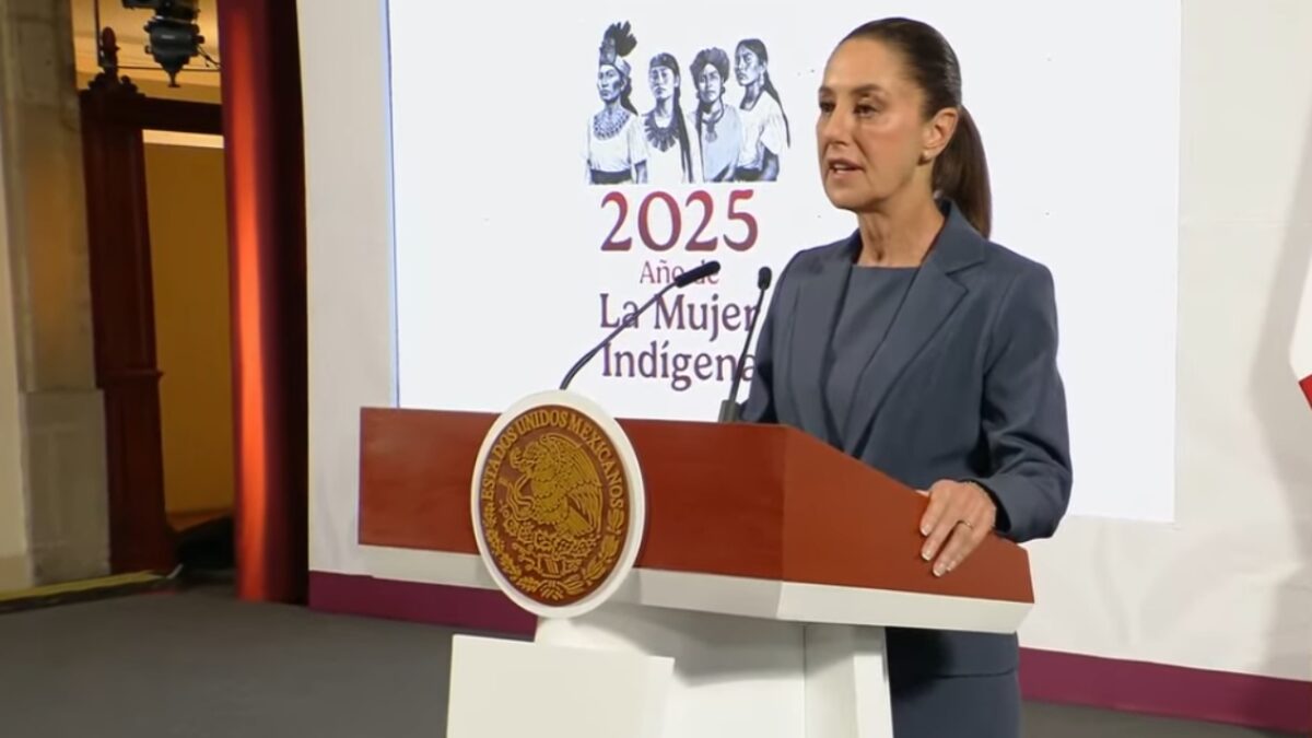 Sheinbaum no va a mandar carta por candidatura de Andrea Chávez
