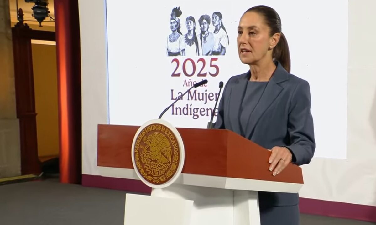 Sheinbaum no va a mandar carta por candidatura de Andrea Chávez