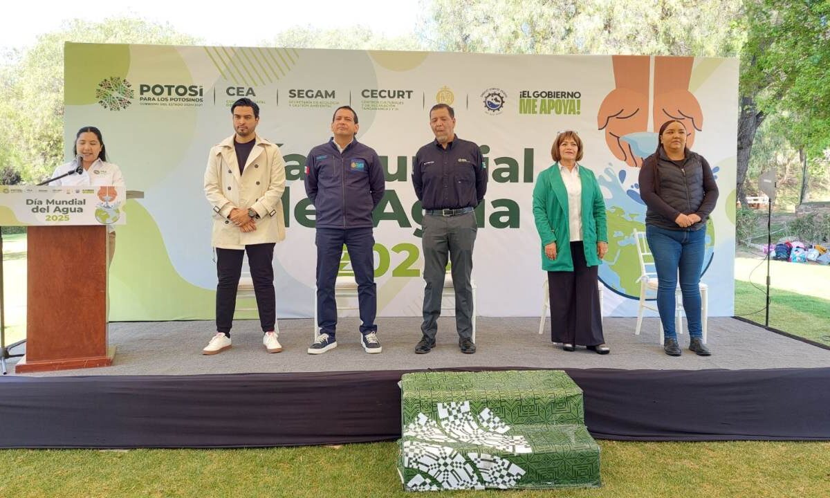El Gobierno de SLP promueve el cuidado del agua como responsabilidad de todas y todos.