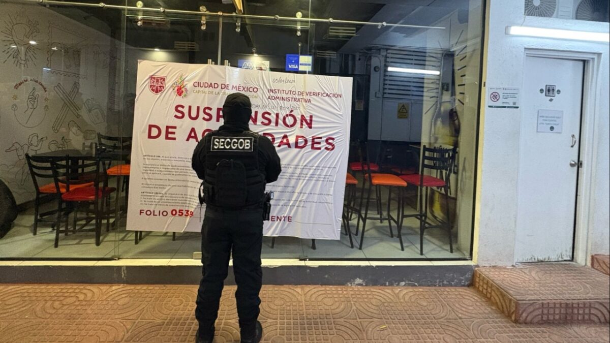 32 chelerías cerradas en 6 alcaldías