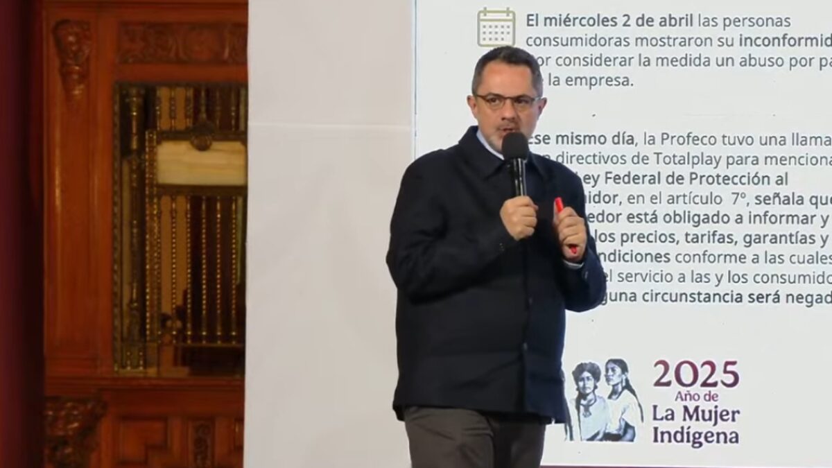 Profeco habla sobre lo sucedido con Totalplay